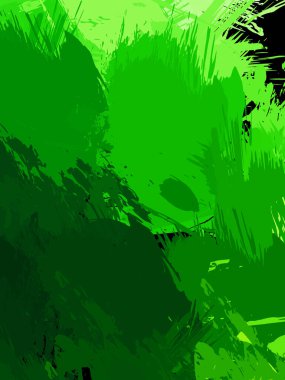 Duvar sanatı Eşsiz ve yaratıcı illüstrasyon. Fırça darbesi ile boyanmış. Renkli fırça darbelerinin soyut arkaplanı. Fırçalanmış canlı duvar kâğıdı. Boyalı sanatsal yaratım.