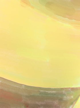 Modern fırça darbeleri. Pastel renklerde suluboya resim. Poster, duvar sanatı, afiş, kart, kitap kapağı veya ambalaj için sakinleştirici kompozisyonun yumuşak renkli çizimi. 