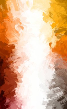 Modern sanat. Taranmış Boyalı Soyut Arkaplan. Fırça darbesi ile boyanmış. Boya darbeleri. 2B Görüntü.