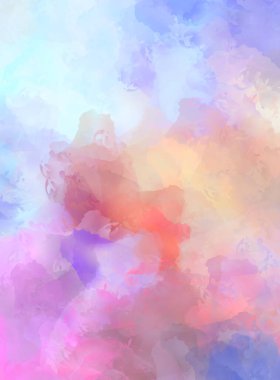 Sanatsal soyut arkaplan. Doku boyalı duvar kağıdı. Boya darbeleriyle yaratıcı bir illüstrasyon. Fırça desenli resim.