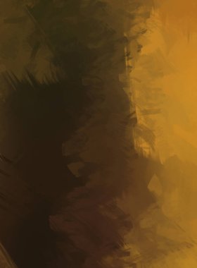 Renkli fırça darbelerinin 2D çizimi. Dekoratif desenli resim. canlı boya desenli arkaplan.