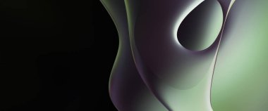 Soyut arkaplan. Değişken renk değişim dalgaları, dinamik hareketlerle. Işık dalgalarının neon renkli soyut tasarımı. Duvar kağıdı, afiş, arkaplan, kart, kitap illüstrasyonu, web sitesi.