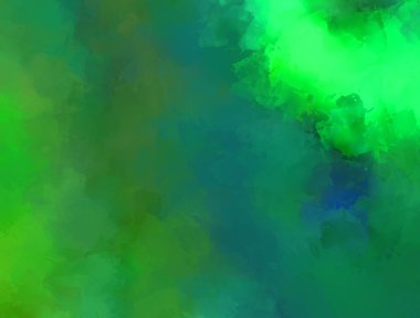 Yaratıcı soyut resim. Artistik fırça darbeleriyle donatılmış. Renkli ve canlı bir illüstrasyon. boyalı sanat.