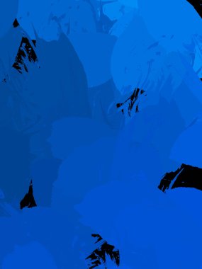 Duvar sanatı Eşsiz ve yaratıcı illüstrasyon. Fırça darbesi ile boyanmış. Renkli fırça darbelerinin soyut arkaplanı. Fırçalanmış canlı duvar kâğıdı. Boyalı sanatsal yaratım.