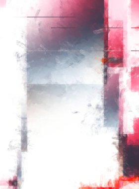 Modern sanat. Renkli çağdaş sanat eserleri. Renkli boya darbeleri. Soyut arkaplanda fırça darbeleri. Fırça boyası. Eşsiz duvar sanatı.