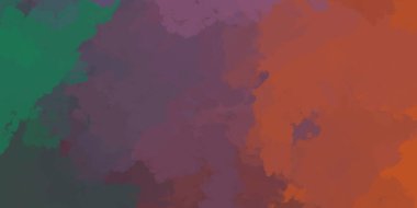 Yaratıcı bir geçmiş. Canlı fırça darbeleriyle boyanmış. Renkli desenli resim. Fırçalanmış duvar kağıdını boya.