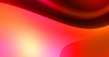 Soyut arkaplan. Renkli dalgalı tasarım duvar kağıdı. yaratıcı grafik 2D çizim. Dinamik şekilli modaya uygun sıvı örtüsü.