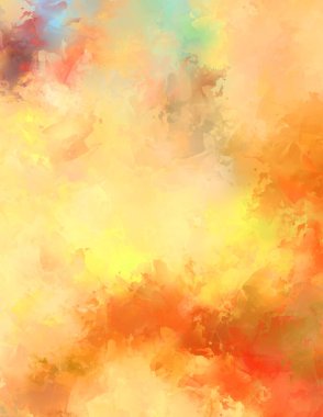 Sanatsal canlılık ve renkli duvar kağıdı. Taranmış Soyut Arkaplan. Fırça darbeli resim. 