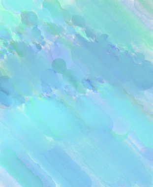 Yumuşak suluboya duvar kağıdı. Hafifçe fırçalanmış renkleri olan sanatsal bir resim. Pastel renkler arkaplana dokunmuş. Soyut duvar sanatı..