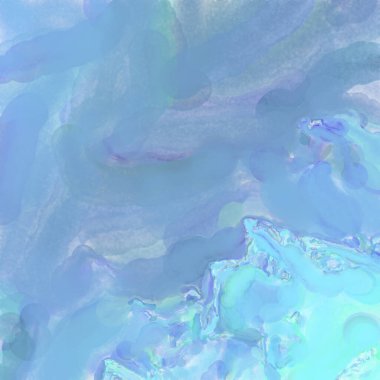 Çağdaş sanat. El işçiliğinin renkli dokusu. Modern resim. Yüzeyde suluboya vuruşlar. Sanatsal arkaplan resmi. Tablo üzerinde soyut resim. Fırça darbeleri. 