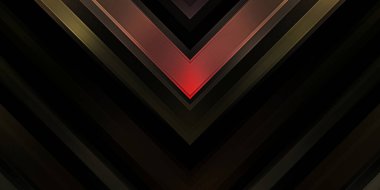 Soyut parlayan geometrik ışıklar arka planda. Fraktal simetrik grafik çizimi. Parıldayan ve parıldayan çubukları kesiştir.