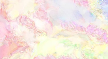 2D çizim. Sanatsal arkaplan resmi. Tablo üzerinde soyut resim. Çağdaş sanat. El yapımı resim. Renkli doku. Modern sanat eserleri. Yüzeyde suluboya fırça darbeleriyle boyama.