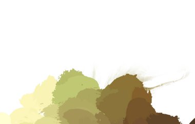 Taranmış Boyalı Soyut Arkaplan. Vahşi kaotik fırça darbeleri. Boya darbeleri. 2D İllüstrasyon. Fırça darbeli resim. 