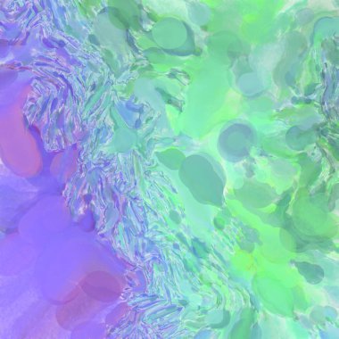 Çağdaş sanat. El işçiliğinin renkli dokusu. Modern resim. Yüzeyde suluboya vuruşlar. Sanatsal arkaplan resmi. Tablo üzerinde soyut resim. Fırça darbeleri. 