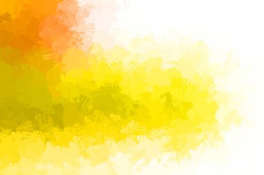 Canlı fırça darbeleriyle boyanmış. Renkli desenli resim. Fırçalanmış duvar kağıdını boya.