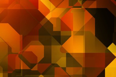 Dinamik bileşime sahip minimalist düz stil içinde modayı takip eden geometrik soyut arkaplan. 