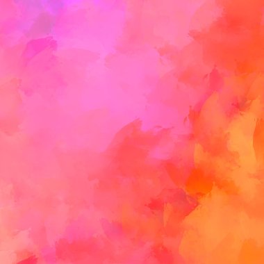 Duvar sanatı Eşsiz ve yaratıcı illüstrasyon. Fırça darbesi ile boyanmış. Renkli fırça darbelerinin soyut arkaplanı. Fırçalanmış canlı duvar kâğıdı. Boyalı sanatsal yaratım.