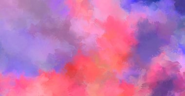 Modern sanat. Taranmış Boyalı Soyut Arkaplan. Fırça darbesi ile boyanmış. Boya darbeleri. 2B Görüntü.