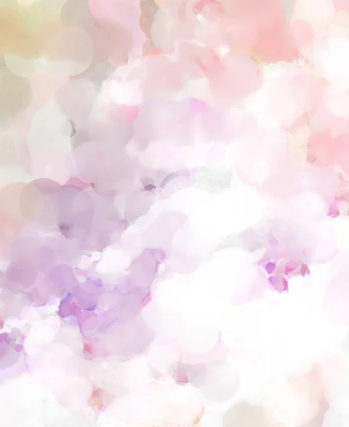 Soft Watercolor Wallpaper Artistic Painting Softly Brushed Colors Pastel Colors — Stock Photo, Image