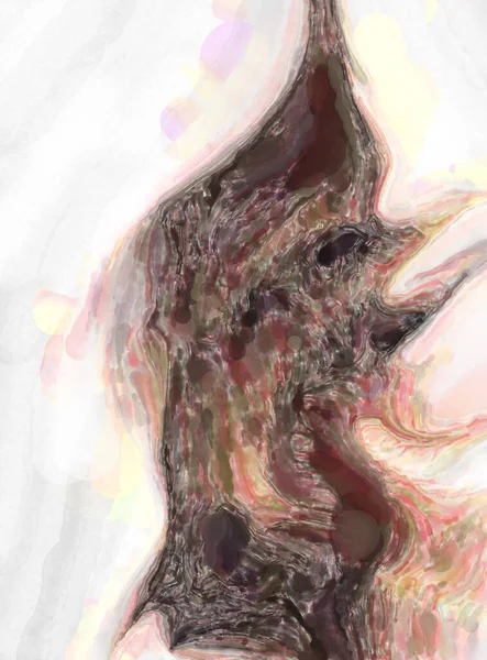 Σύγχρονη Ζωγραφική Τέχνη Καλλιτεχνικό Ακουαρέλα Φόντο Υλικό Μοναδικό Μοτίβο Ακουαρέλας — Φωτογραφία Αρχείου