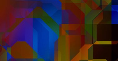 Dinamik bileşime sahip minimalist düz stil içinde modayı takip eden geometrik soyut arkaplan. 