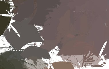 Sanatsal soyut arkaplan. Doku boyalı duvar kağıdı. Boya darbeleriyle yaratıcı bir illüstrasyon. Fırça desenli resim.