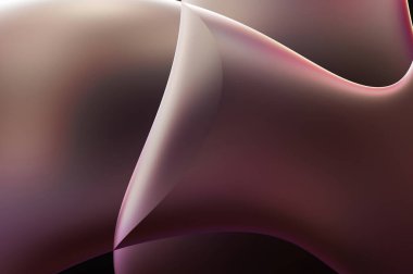 Soyut arkaplan. Değişken renk değişim dalgaları, dinamik hareketlerle. Işık dalgalarının neon renkli soyut tasarımı. Duvar kağıdı, afiş, arkaplan, kart, kitap illüstrasyonu, web sitesi.