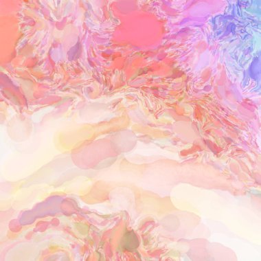 Çağdaş sanat. El işçiliğinin renkli dokusu. Modern resim. Yüzeyde suluboya vuruşlar. Sanatsal arkaplan resmi. Tablo üzerinde soyut resim. Fırça darbeleri. 