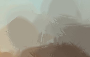 Kaotik resim. Taranmış Boyalı Soyut Arkaplan. Fırça darbesi ile boyanmış. Sanatsal canlılık ve renkli duvar kağıdı.