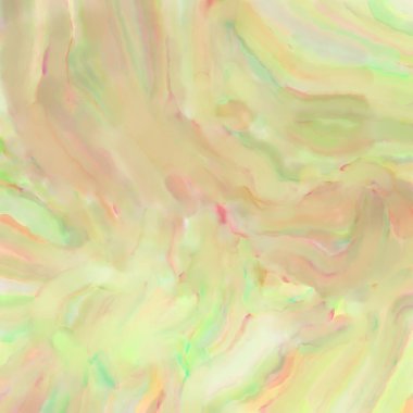 Soyut doku. Yüzeyde etkileyici el yapımı suluboya. Suluboya fırça darbeleri. Modern sanat. Çok renkli arkaplan. Çağdaş duvar sanatı. Renkli bir fon. 2d illüstrasyon.