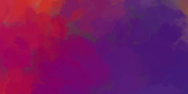 Taranmış Boyalı Soyut Arkaplan. Vahşi kaotik fırça darbeleri. Boya darbeleri. 2D İllüstrasyon. Fırça darbeli resim.