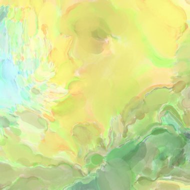 Çağdaş sanat. El işçiliğinin renkli dokusu. Modern resim. Yüzeyde suluboya vuruşlar. Sanatsal arkaplan resmi. Tablo üzerinde soyut resim. Fırça darbeleri. 