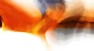 Modern sanat. Renkli çağdaş sanat eserleri. Renkli boya darbeleri. Soyut arkaplanda fırça darbeleri. fırça boyası.