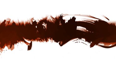 resmedilmiş sanat eseri. fırçalanmış canlı duvar kağıdı. Eşsiz ve yaratıcı illüstrasyon. Renkli fırça darbelerinin soyut arkaplanı. 