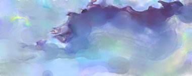 Suluboya fırça darbeleri. Modern sanat. Soyut doku. 2D çizim. Yüzeyde etkileyici el yapımı suluboya. Renkli bir fon. Çok renkli arkaplan. Çağdaş duvar sanatı. 