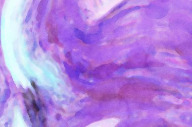 2D çizim. Sanatsal arkaplan resmi. Tablo üzerinde soyut resim. Çağdaş sanat. El yapımı resim. Renkli doku. Modern sanat eserleri. Yüzeyde suluboya fırça darbeleriyle boyama.