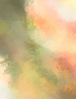 Taranmış Boyalı Soyut Arkaplan. Fırça darbesi ile boyanmış. Sanatsal canlılık ve renkli duvar kağıdı.