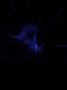 Işık parçacık izleri. Parlayan parçacıkları ve çizgileri olan ışık patlaması yıldızı. Güzel hareketli soyut ışın arkaplanı.