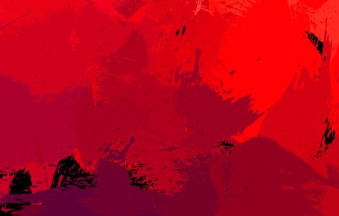 Sanatsal soyut arkaplan. Doku boyalı duvar kağıdı. Boya darbeleriyle yaratıcı bir illüstrasyon. Fırça desenli resim.