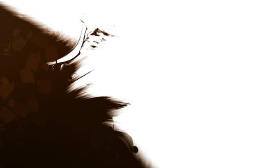 Duvar sanatı Eşsiz ve yaratıcı illüstrasyon. Fırça darbesi ile boyanmış. Renkli fırça darbelerinin soyut arkaplanı. Fırçalanmış canlı duvar kâğıdı. Boyalı sanatsal yaratım.