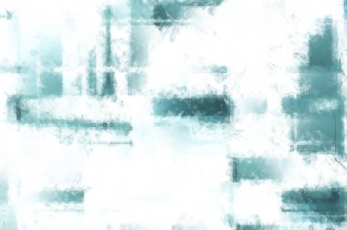 Modern sanat. Renkli çağdaş sanat eserleri. Renkli boya darbeleri. Soyut arkaplanda fırça darbeleri. Fırça boyası. Eşsiz duvar sanatı.