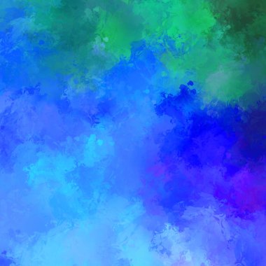 Boya darbeleri. 2D İllüstrasyon. Taranmış Boyalı Soyut Arkaplan. Fırça darbesi ile boyanmış. Modern sanat.