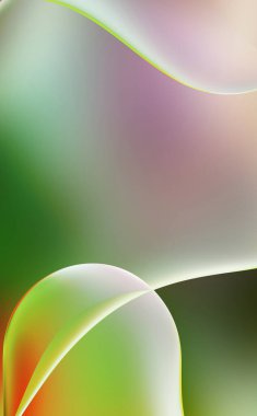 Soyut arkaplan. Değişken renk değişim dalgaları, dinamik hareketlerle. Işık dalgalarının neon renkli soyut tasarımı. Duvar kağıdı, afiş, arkaplan, kart, kitap illüstrasyonu, web sitesi.