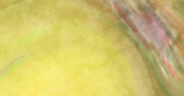 Alkol mürekkebini andıran rahatlatıcı fırça darbelerinin modern resmi. Poster, duvar sanatı, afiş, kart, kitap kapağı veya ambalaj için pastel renkli suluboya resim.