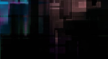 Fütürist soyut geometrik duvar kağıdı. Geometrik renkli şekiller. Dikdörtgen şekilli arka plan. Bir teknolojinin dijital illüstrasyonuName.