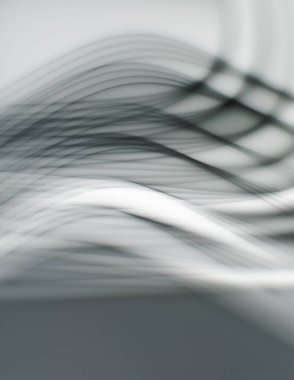 Soyut, enerjik bir arkaplan. Renkli, dalgalı duvar kâğıdı. Grafik çizimi. Üst üste gelen yumuşak dalgalı çizgiler.