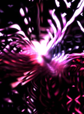 Işık parçacık izleri. Parlayan parçacıkları ve çizgileri olan ışık patlaması yıldızı. Güzel hareketli soyut ışın arkaplanı.