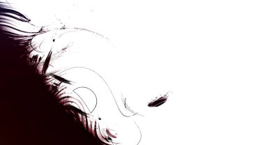 Taranmış Boyalı Soyut Arkaplan. Vahşi kaotik fırça darbeleri. Boya darbeleri. 2D İllüstrasyon. Fırça darbeli resim. 