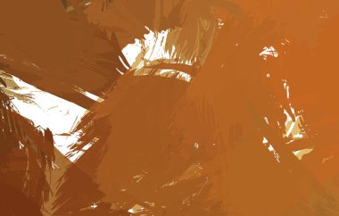 Sanatsal soyut arkaplan. Doku boyalı duvar kağıdı. Boya darbeleriyle yaratıcı bir illüstrasyon. Fırça desenli resim.