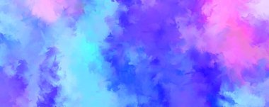 Taranmış Boyalı Soyut Arkaplan. Fırça darbesi ile boyanmış. Sanatsal canlılık ve renkli duvar kağıdı.